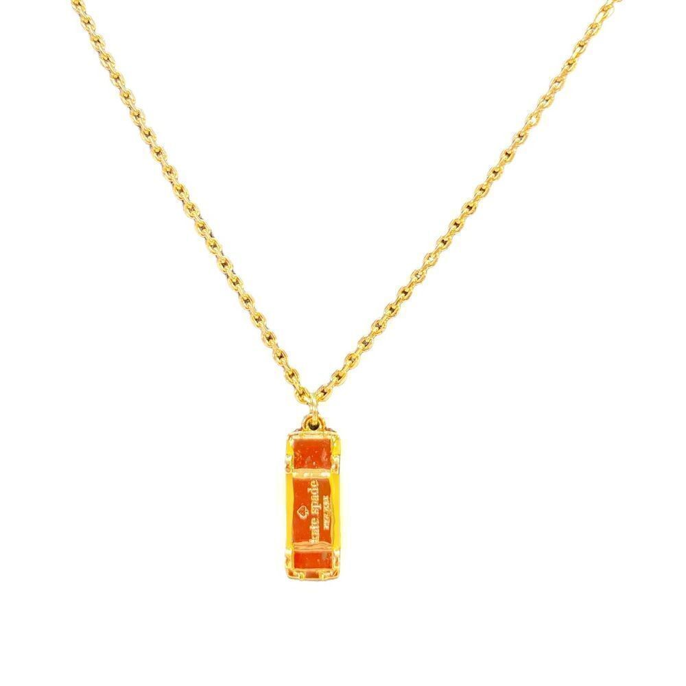 Kate Spade yellow cab 🚕 pendant necklace from her NYC collection. - Picture 7 of 7